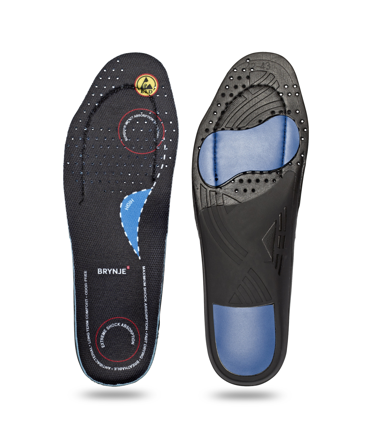 BRYNJE Indlægssål Høj  