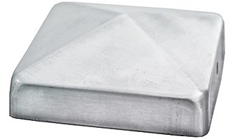 Jabo Stolpehat Rustfri - 70x70mm