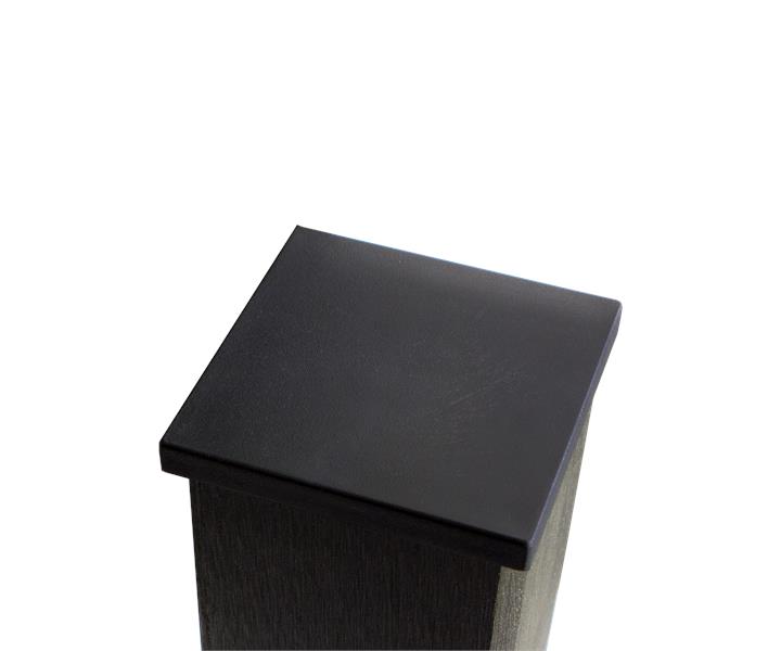 Plus Stolpeafdækning komposit Skifergrå