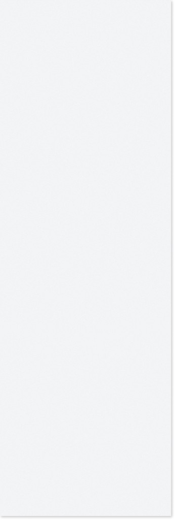 Scandinova Vægflise Basic blank Hvid - 30x90cm