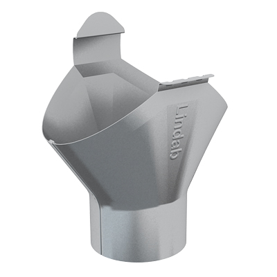 Lindab Rainline Tudstykke omv - Ø75x125mm