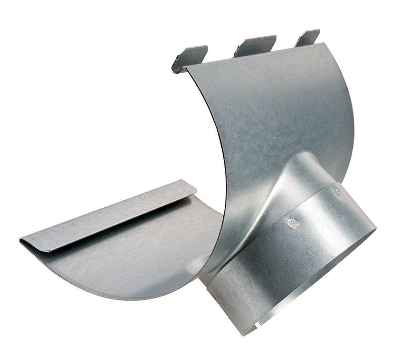 Plastmo Stål Plus Tudstykke Ø75 - Str. 11 -