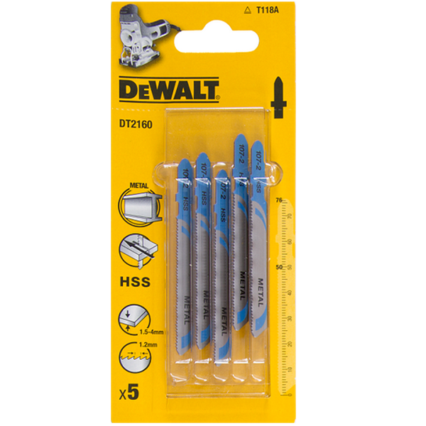 DEWALT Stiksavklinge Hcs Træ 85mm