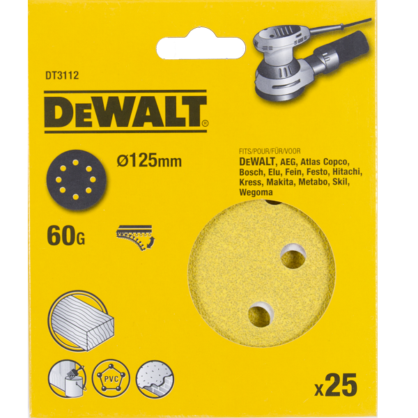 DEWALT Multi-Funktion Skive K60 125 mm