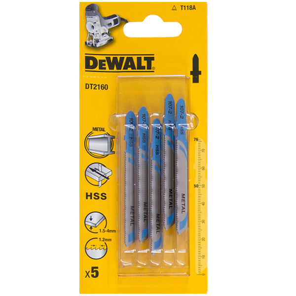 DEWALT Stiksavklinge. Fin 75mm 