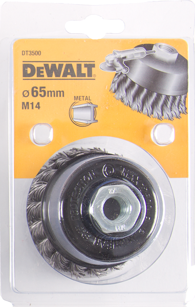 DEWALT Kopstålbørste Ø65mm 