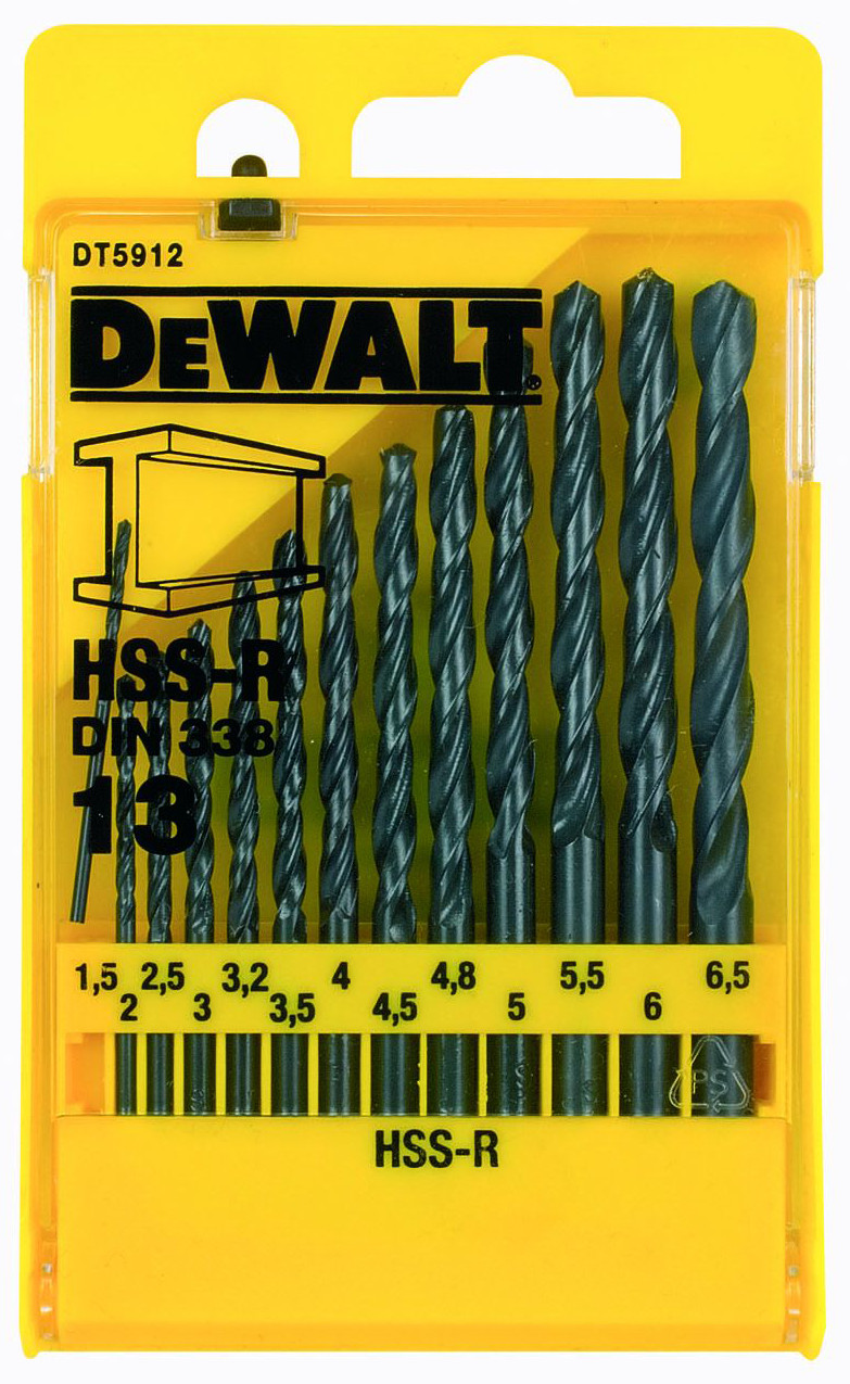 DEWALT metalborsæt hss-r