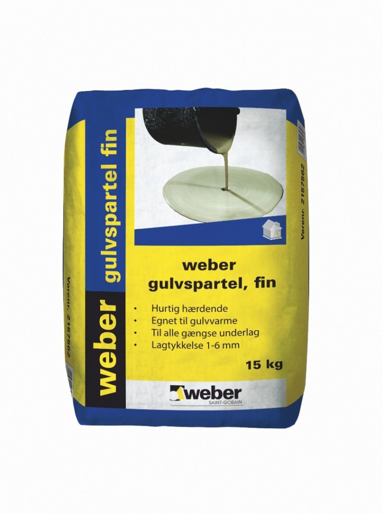 Weber Gulvspartel Fin - 15 kg