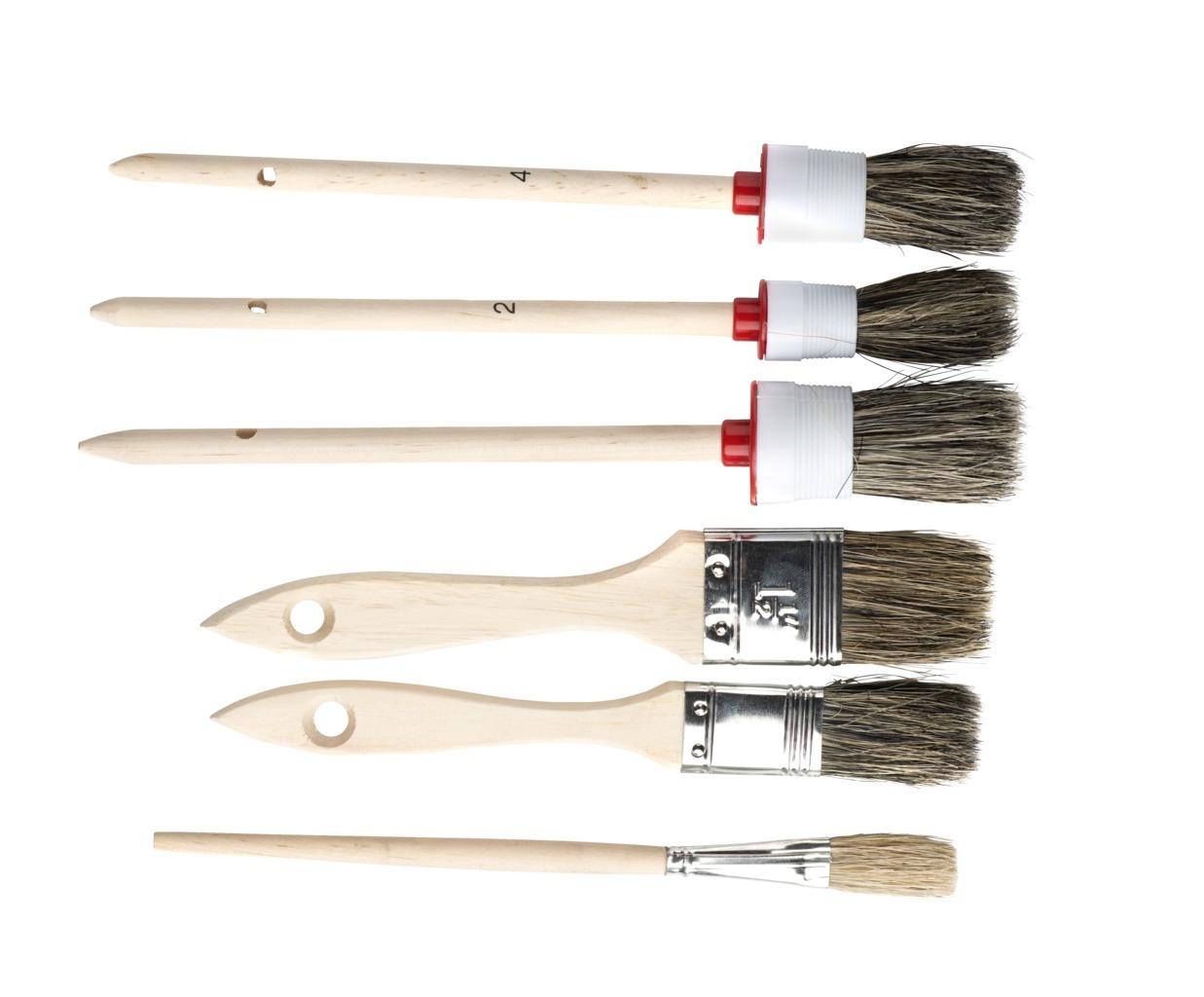 All-Round Penselsæt 6 stk