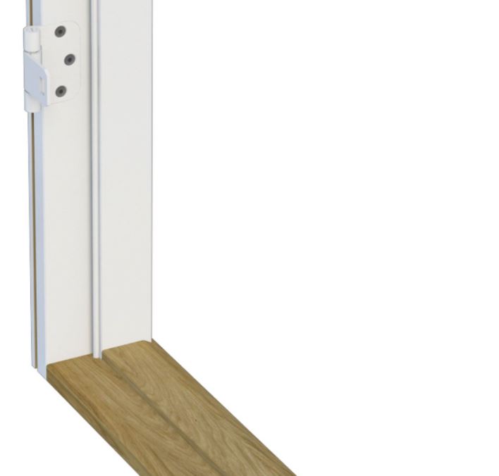 Swedoor Flex+Karm Hvid  - 92x786x2089mm