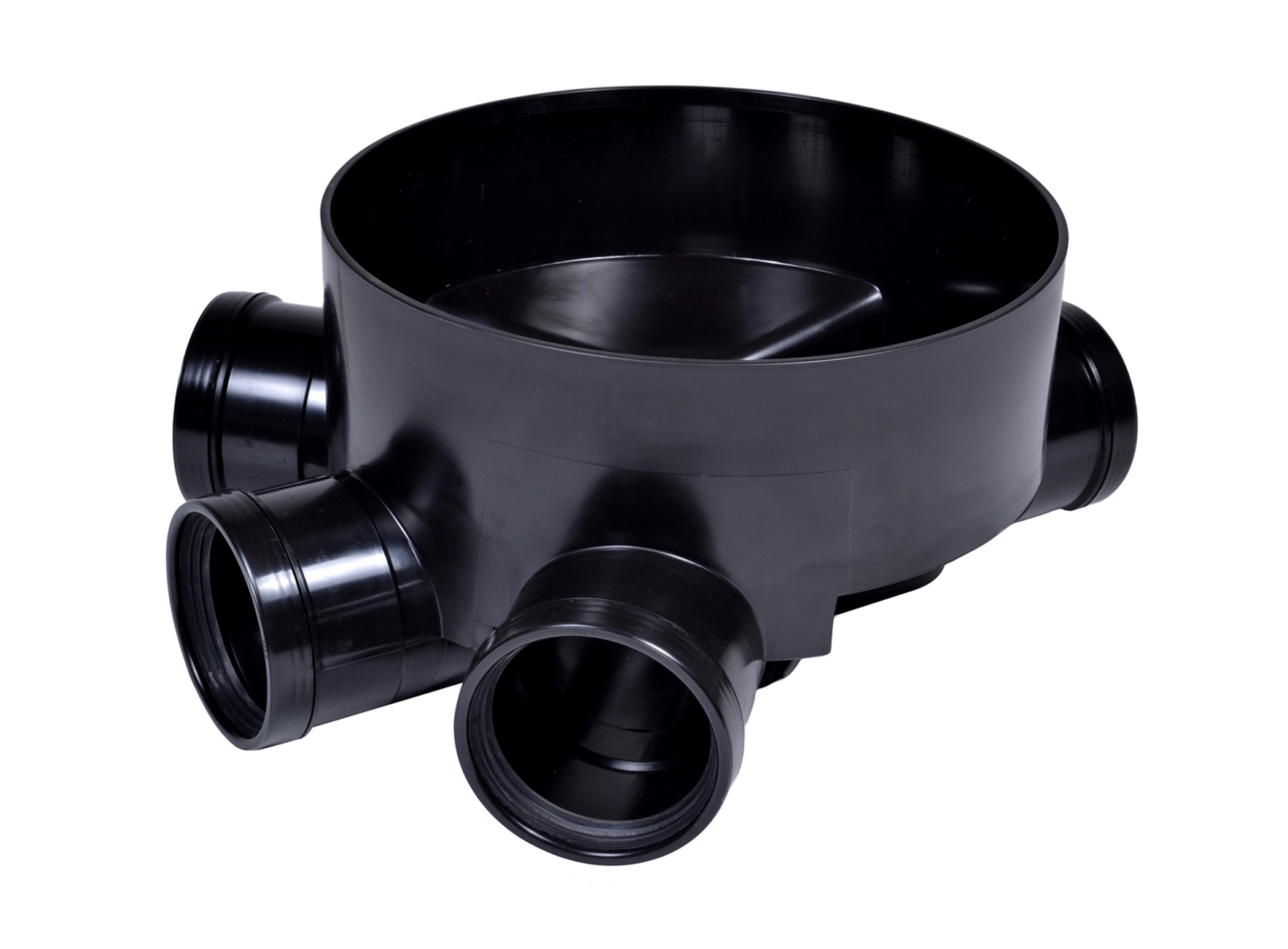 Wavin PP rense/inspektionsbrønd tp2 højre & venstre tilløb - Ø315/110mm 