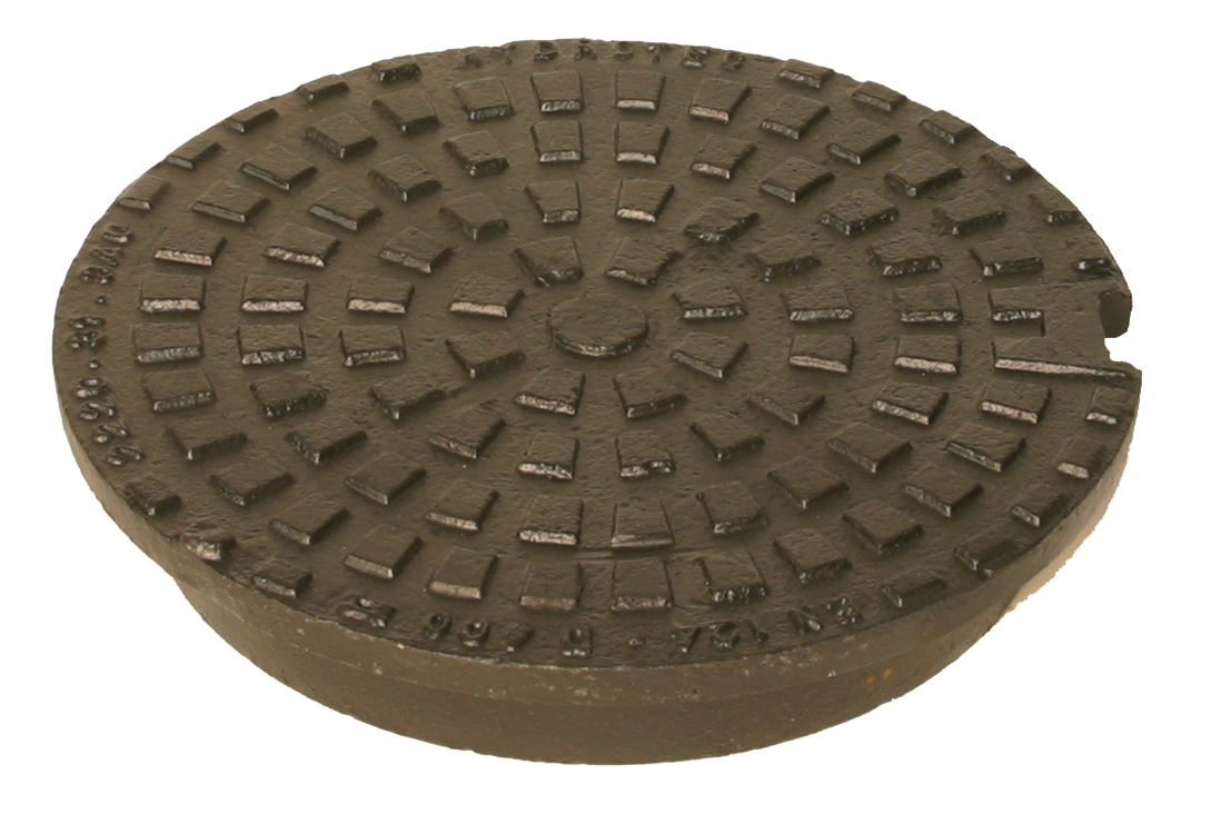 Duco dæksel med fjederlås - Ø315mm