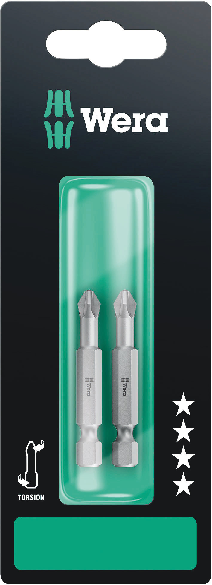 Wera Bits 855/4TZ SB PZ2 - 50mm 