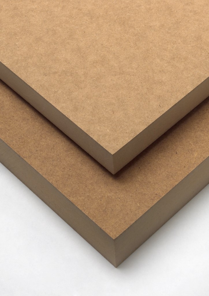 MDF plader 6mm -- 122x244cm  - Klasse E1