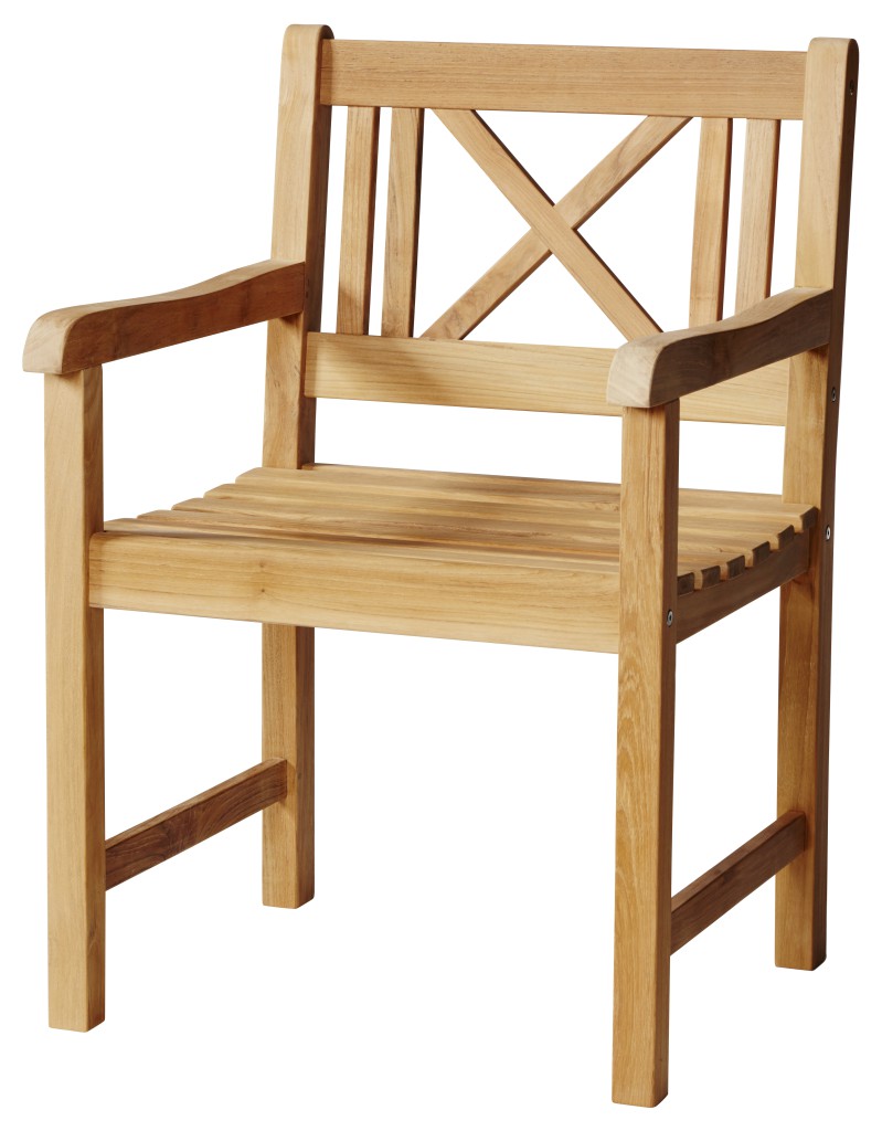 Cinas Rosenborg Stol Teak - 59x59x89cm