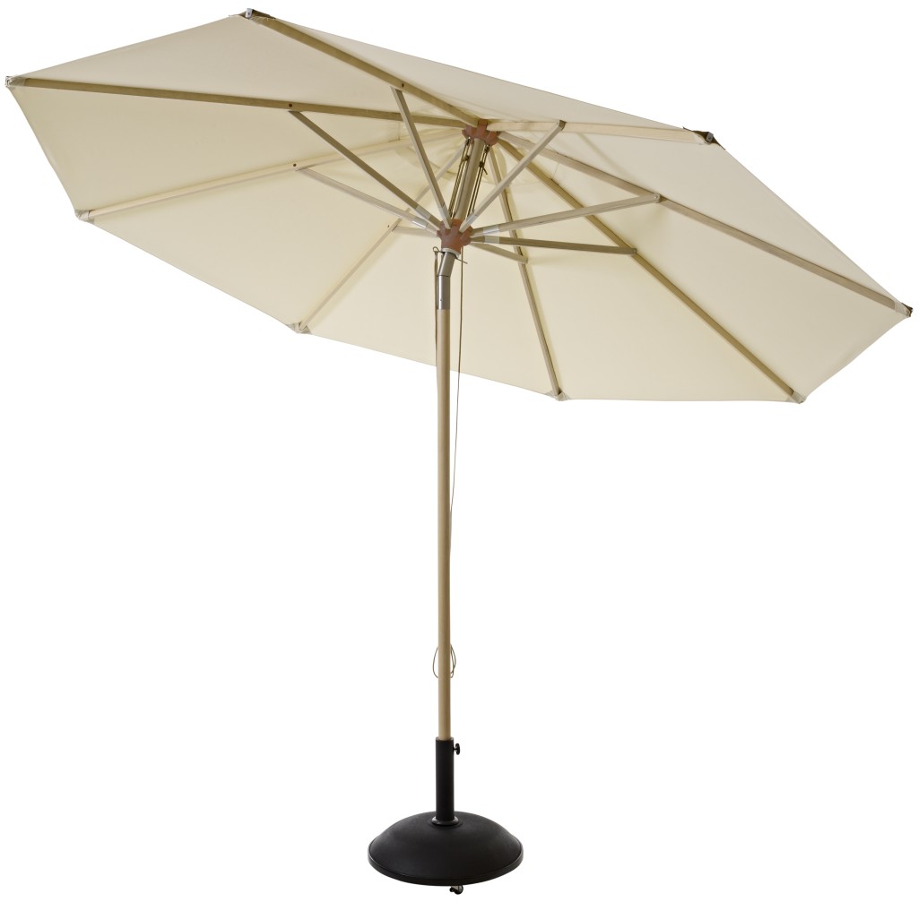 Cinas Pomino Parasol Natur - Ø3,30m