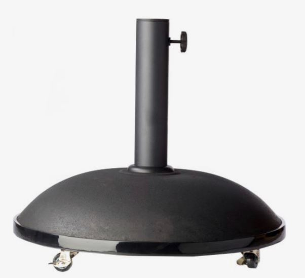 Parasolfod Beton Sort - 50kg