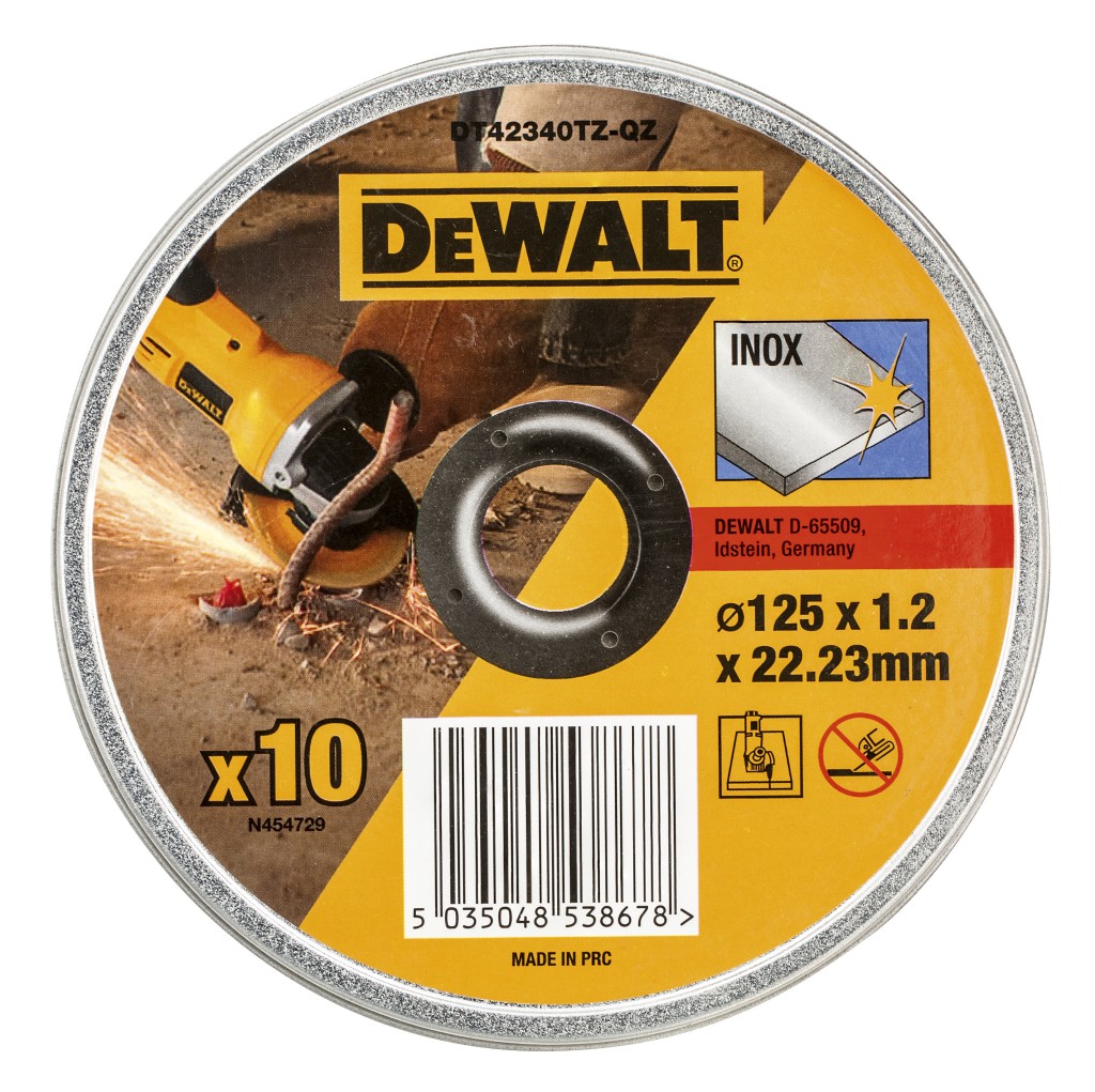 DEWALT Skæreskive INOX - Ø125x1,2mm