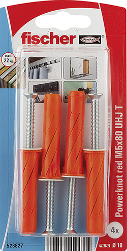 Fischer PowerKnot UHJ TX25 - M5x65mm - 4 stk