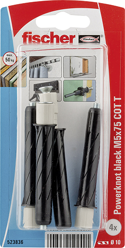 Fischer Powerknot COT TX25 - M5x75mm - 4 stk/kort