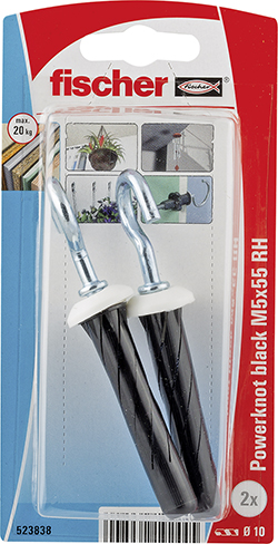 Fischer Powerknot RH K - M5x55mm - 2 stk/kort