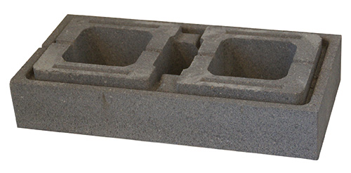 RBR Nordic-Wall Støttemur Normalsten - Koks - 12x30x60cn