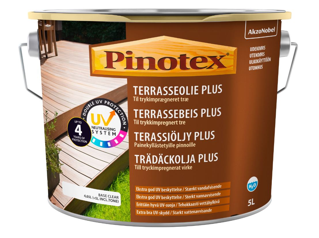 Pinotex Terrasseolie Plus - Nyatoh - 5L 