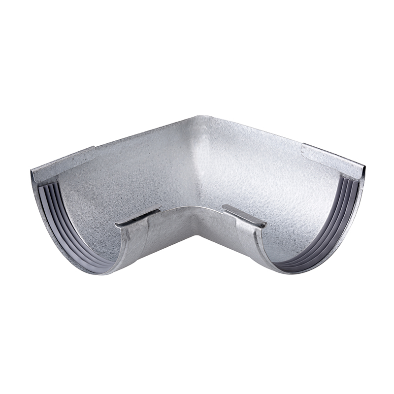 Plastmo Gering m/gummi Indv.. 90° - Str. 11 - AluZink