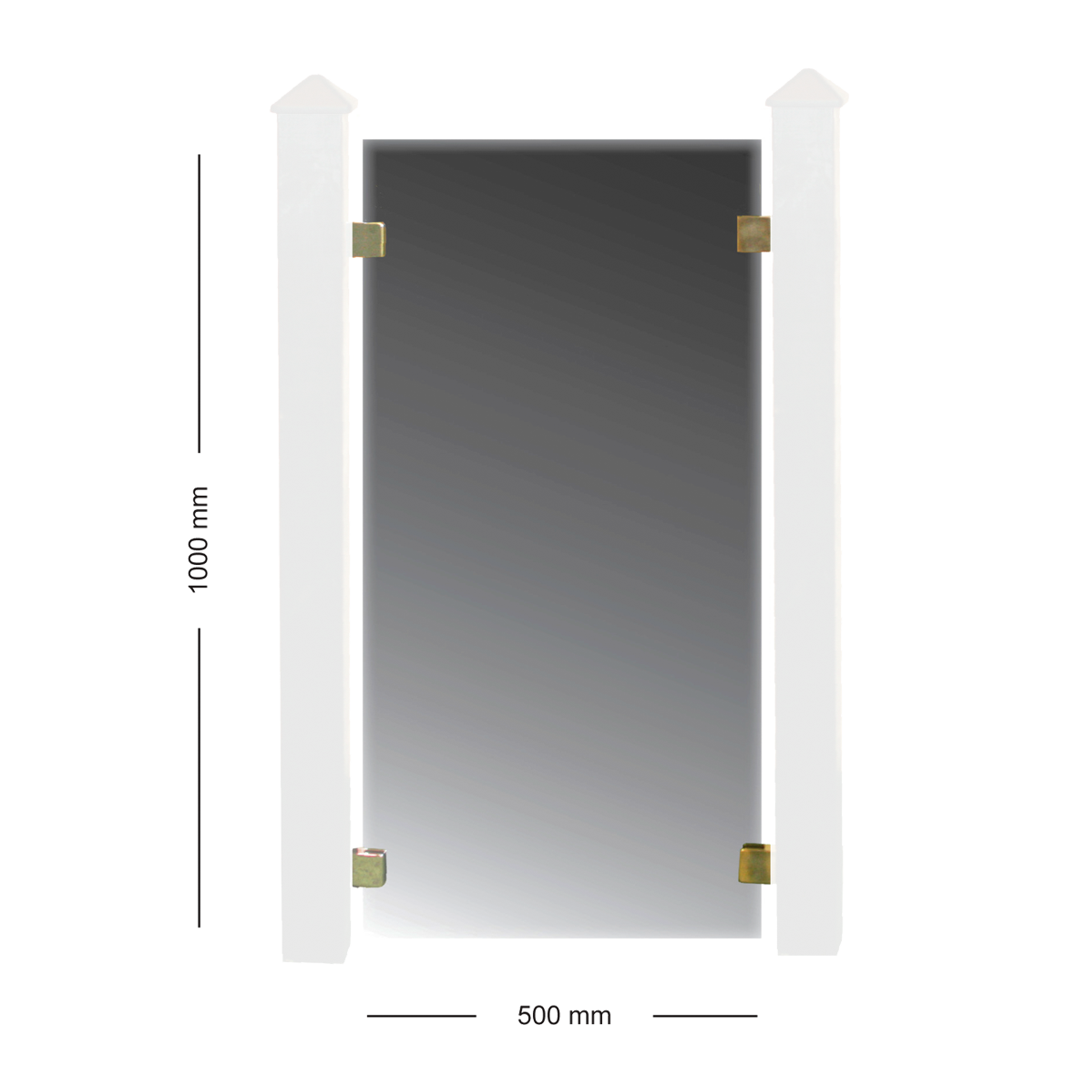 Hortus Glashavehegn - 100x50cm
