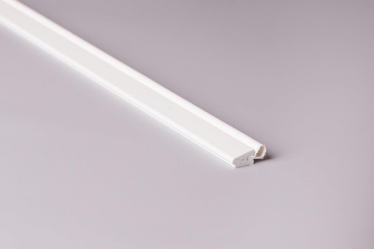 Primo Dør-Og Vinduesliste 5113 Hvid - 9x16mm