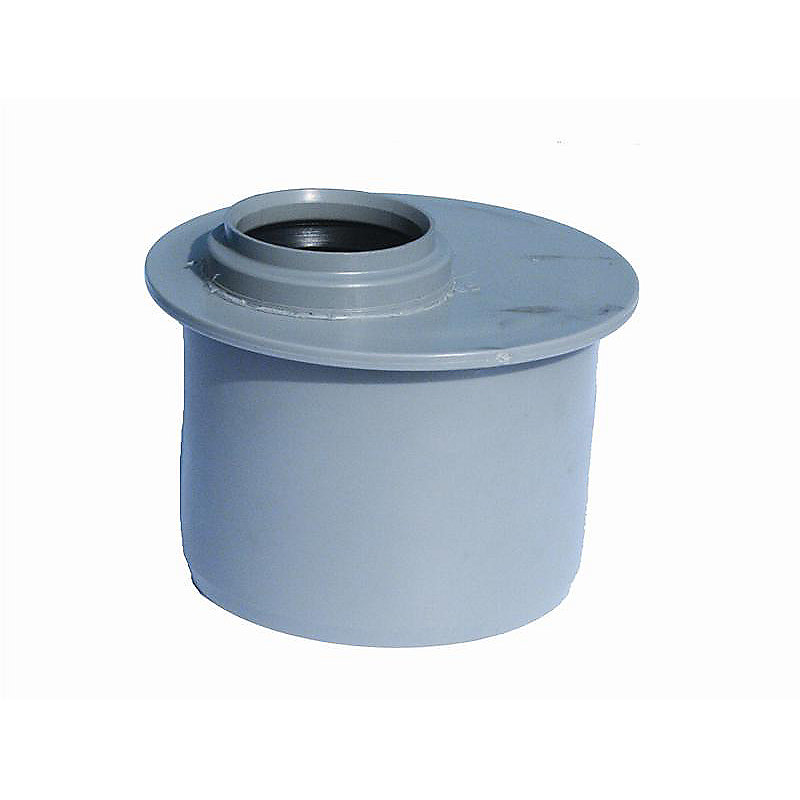 Afløbsreduktion 110 x 75 mm. Grå