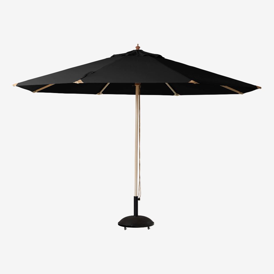Cinas Lizzano Parasol Sort - Ø4m