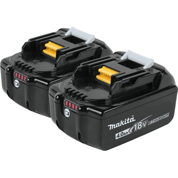 frivillig skillevæg Middelhavet Makita Batteripakke BL1840 18V - 2x4,0 Ah - Batterier - Bygma