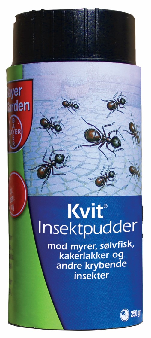 Bayer Kvit Insektpudder 250g Insekter Bygma