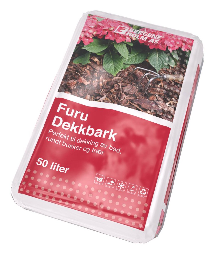 Dækbark gran 0-40mm - 50L