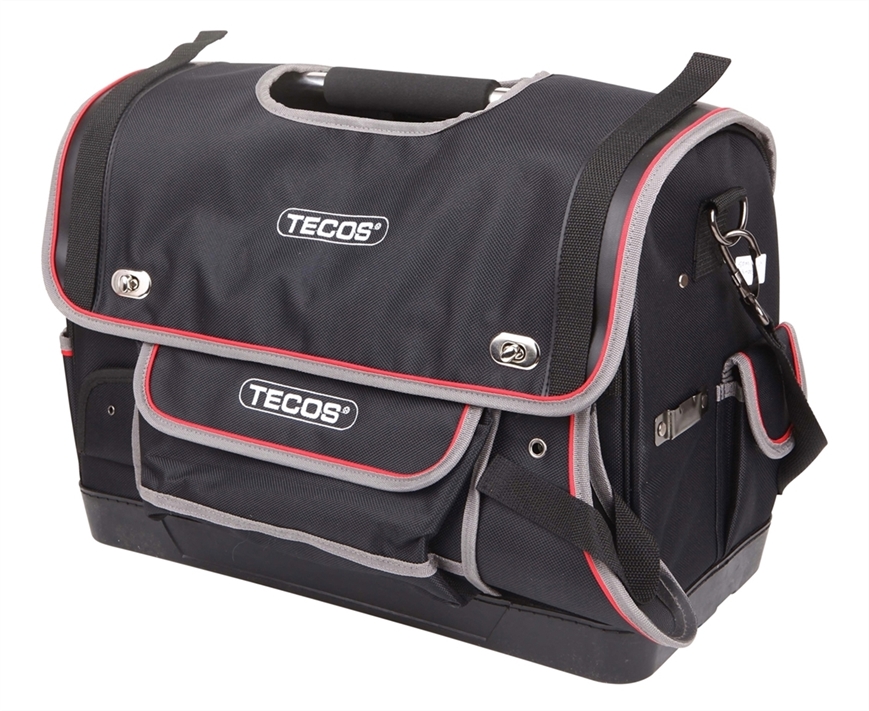 Tecos Værktøjstaske Sort - 26x51x36cm
