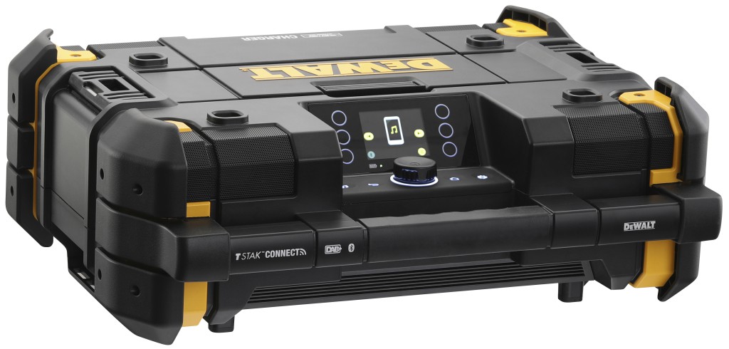DEWALT TSTAK radio med oplader DWST1-81078-QW