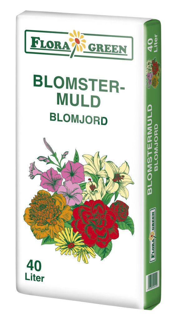 Flora Green Blomstermuld - 40L