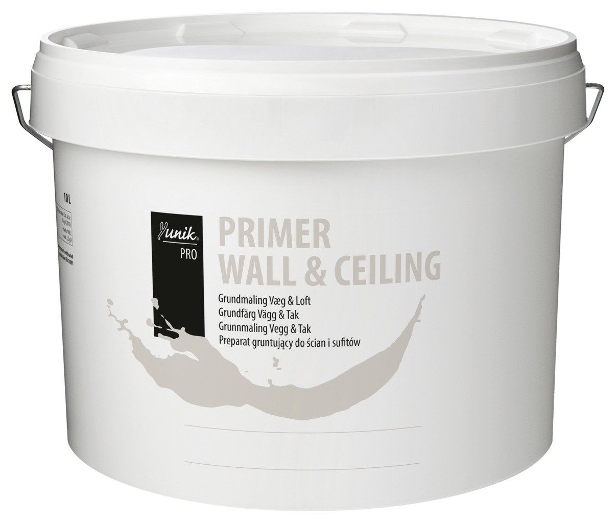 Yunik Pro Grundmaling Glans 7 Væg og Loft - 10L