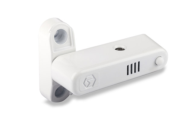 Jasa Sikkerhedslås med alarm Hvid