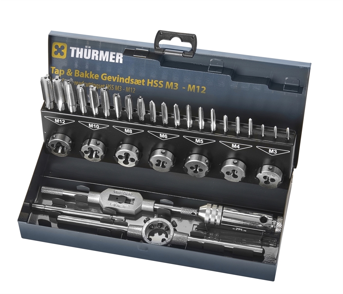 Thürmer Gevindsæt - 32 stk