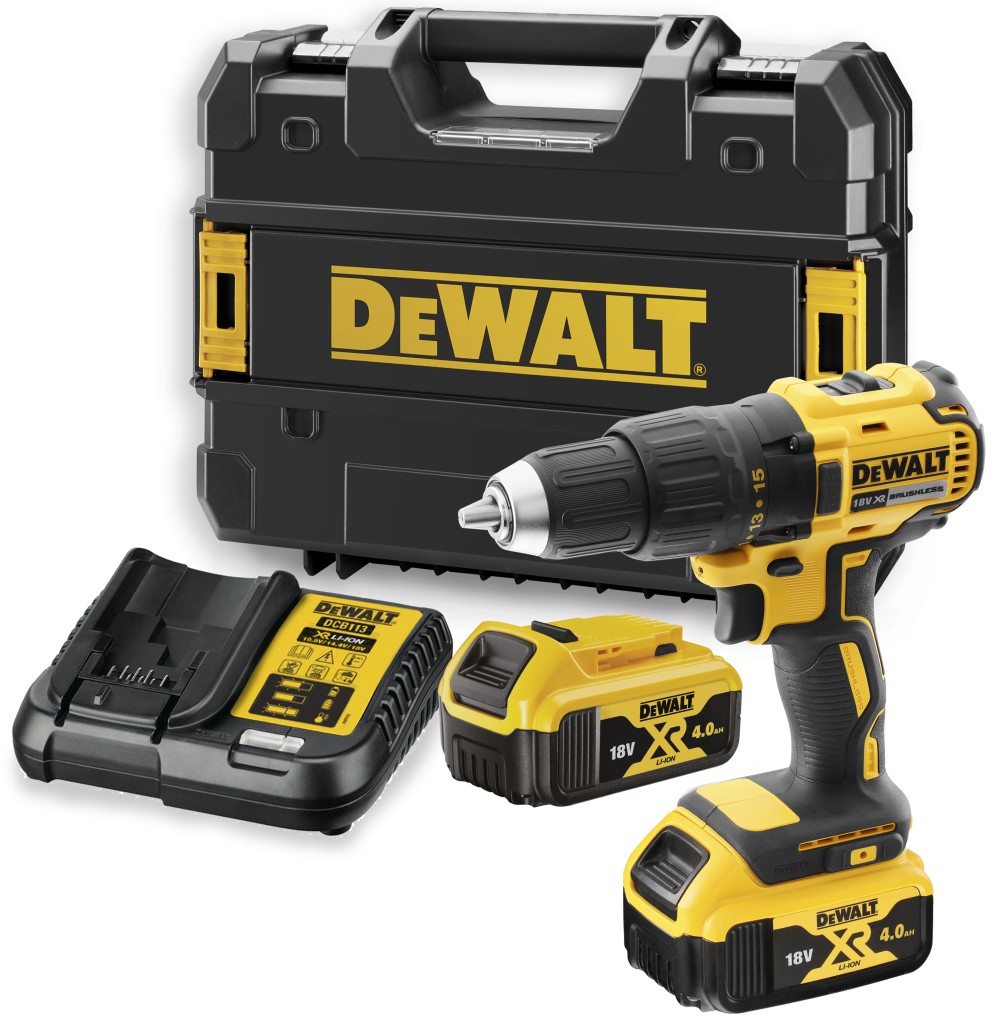 DEWALT XR Boremaskine - 18V DCD777M2T inkl. batterier