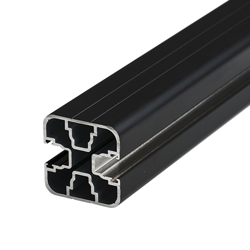 Plastmo Glasrækværk stolpe Sort - 7x7x95cm