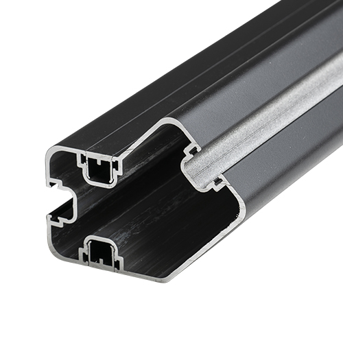 Plastmo Hjørnestolpe 45 gr. Antracit