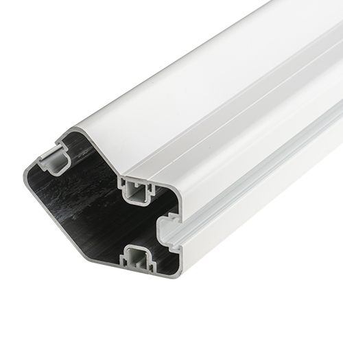 Plastmo Hjørnestolpe 45° Hvid - 7x7x95cm