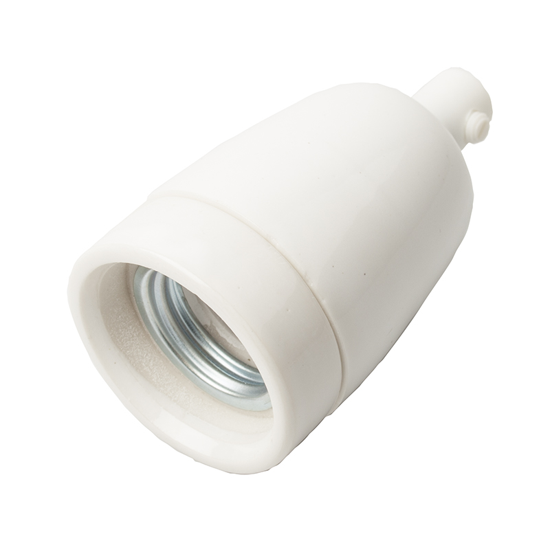 Unite Porcelænsfatning E27 Hvid