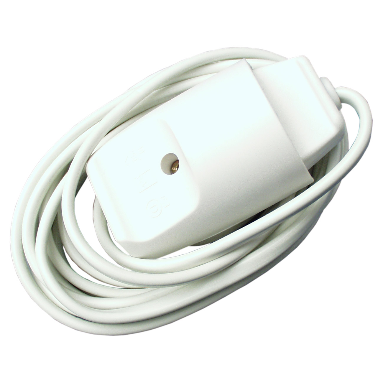 Unite Forlængerledning Hvid - 5m