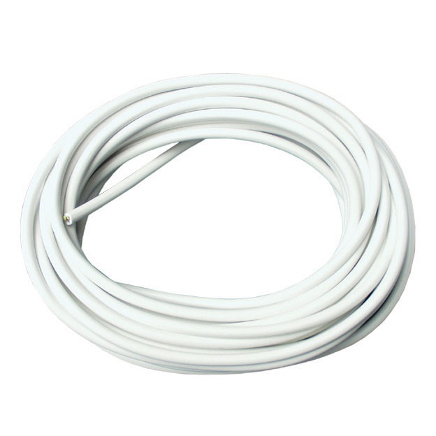 Unite Plastledning Rund Hvid - 5m