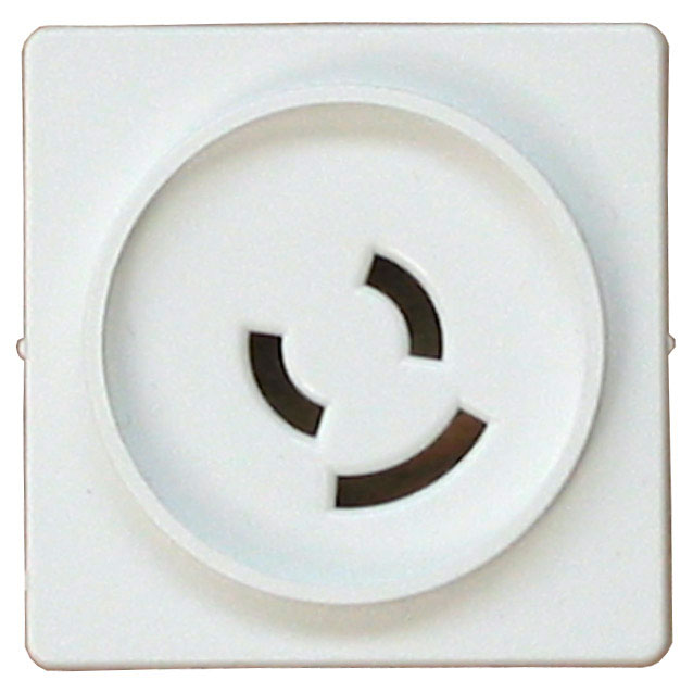 Unite Dæksel Hvid - 50x50mm