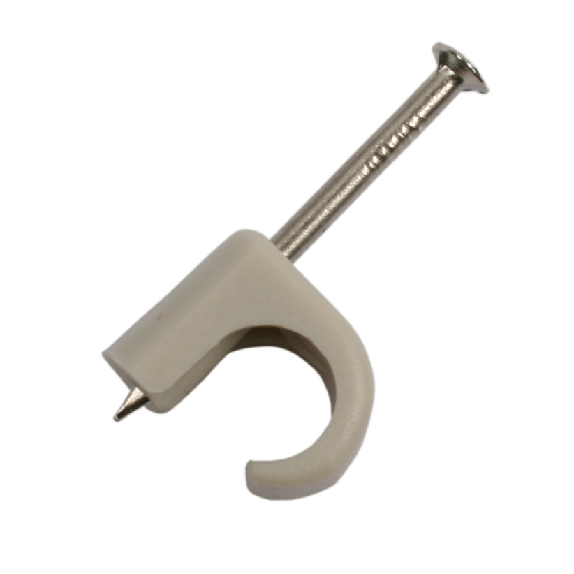 Unite Kabelclips Rund Grå - Ø14-20mm